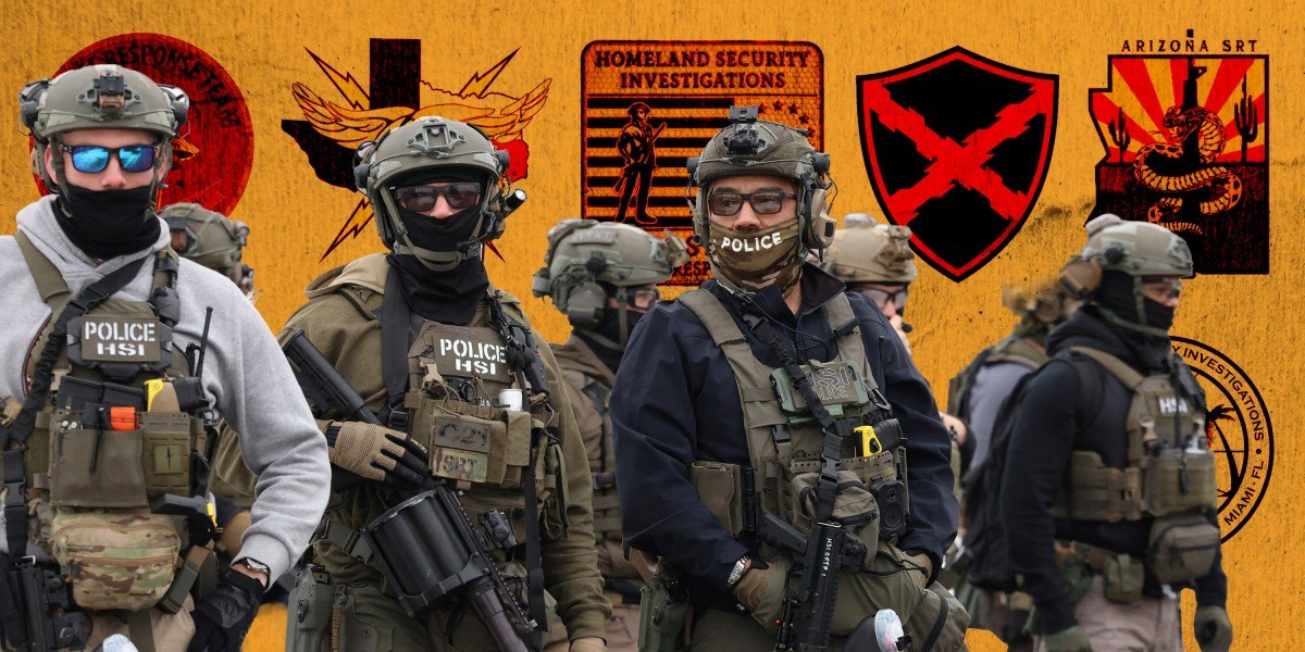 These Patches Are Clues to Identifying Immigration Agents